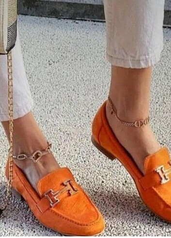 Turuncu Loafer
