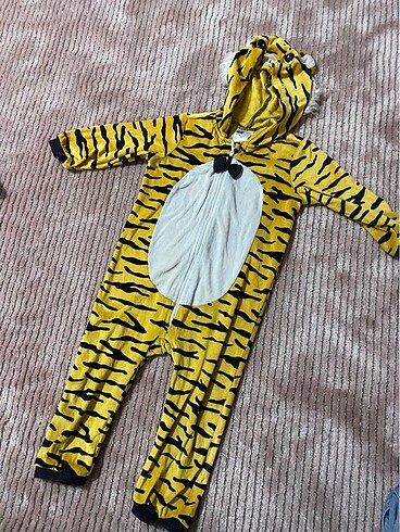 24-36 Ay Beden sarı Renk Kostüm pijama