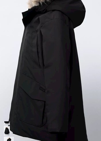 Kürklü Kapüşonlu Erkek Çocuk Kabanı - Görsel 2