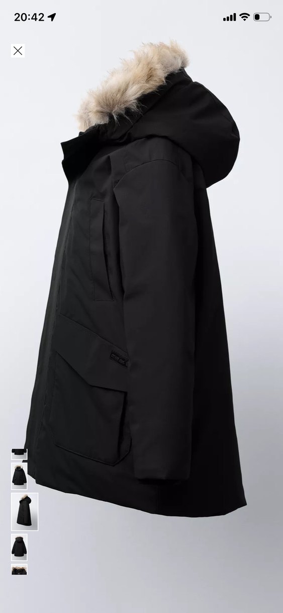 Kürklü Kapüşonlu Erkek Çocuk Kabanı - Görsel 2