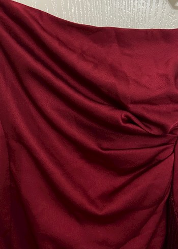 Adil Işık kırmızı elbise etiketi yok fakat hiç kullanılmadı - Görsel 4