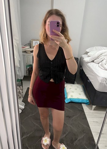 Bordo Mini Etek