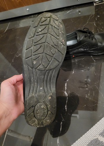 40 Beden Gri Erkek Klasik Ofis Ayakkabısı