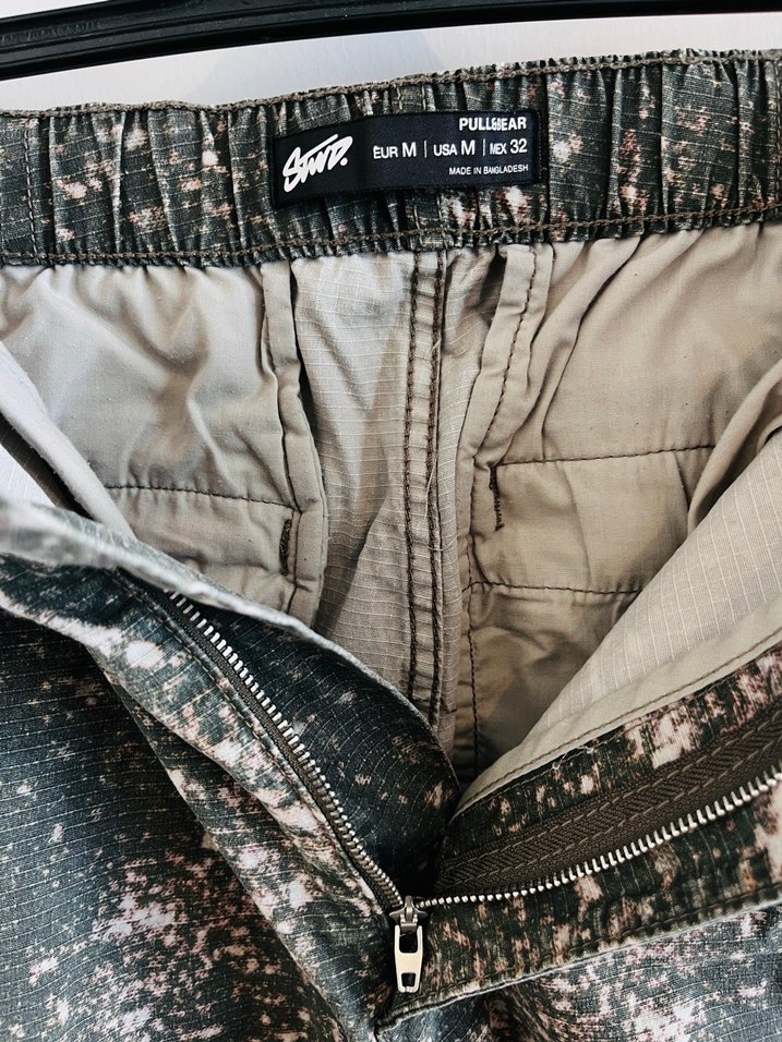 PULL AND BEAR Loose Fit Bermuda Şort - Görsel 2