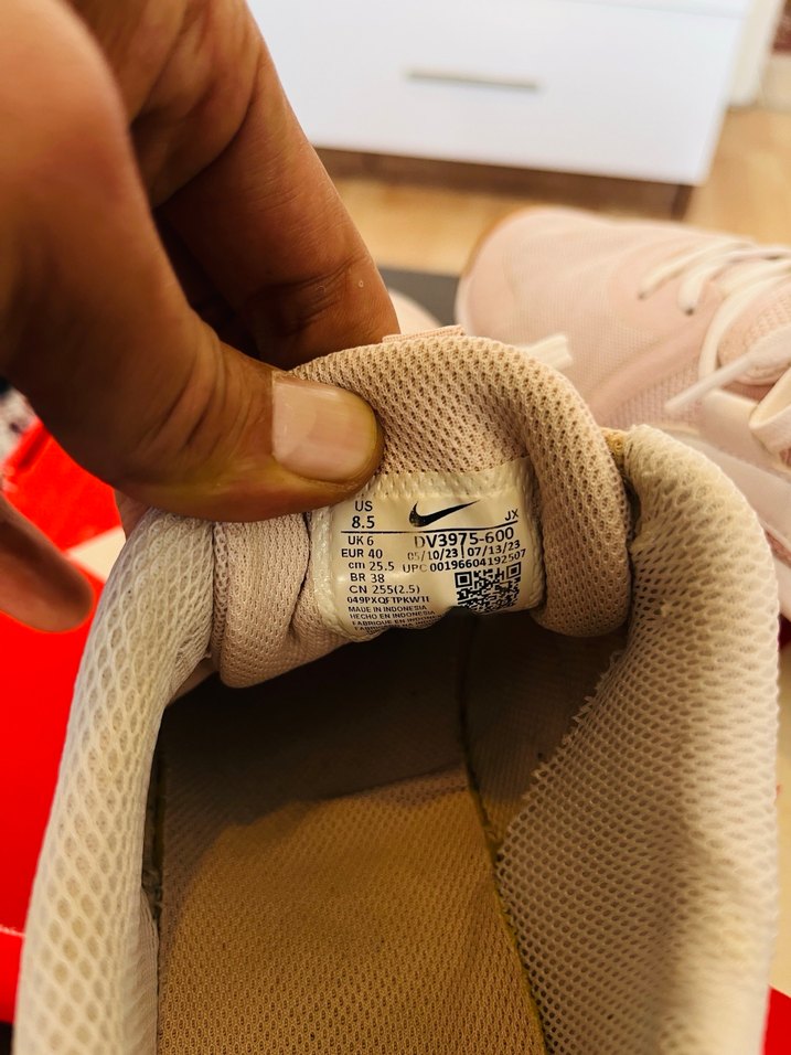 Nike Pembe Kadın Spor Ayakkabı - Görsel 5