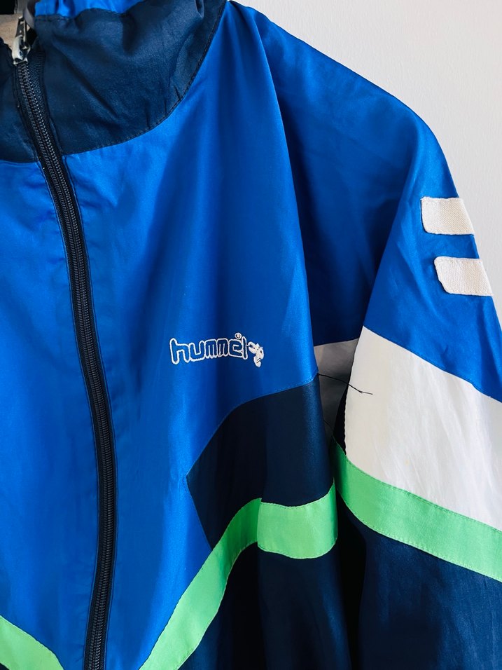 VİNTAGE HUMMEL BOMBER CEKET XL - Görsel 2