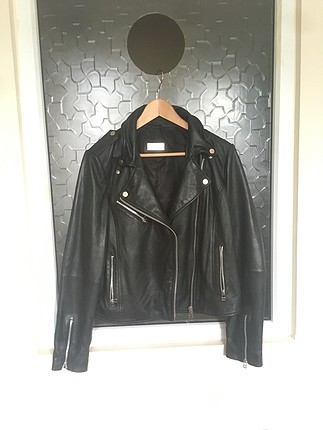 Mango Deri biker ceket