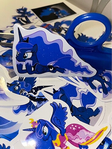 Beden My Little Pony Prenses Luna sticker set