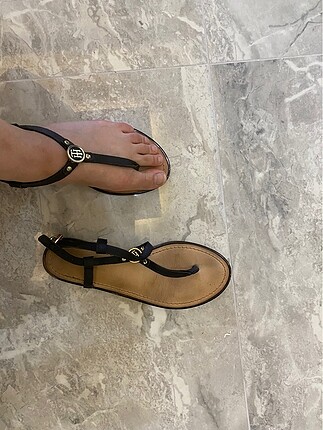 Tommy Hilfiger Siyah Sandalet