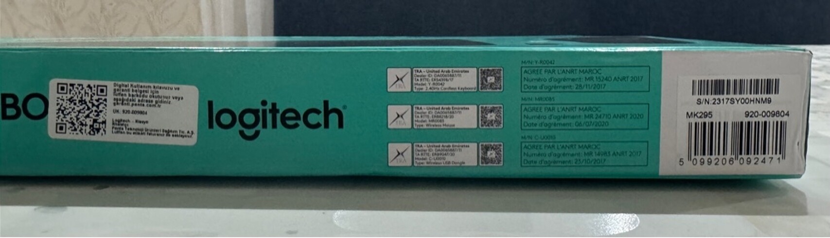 LOGİTECH MK295 SESSİZ TÜRKÇE KLAVYE MOUSE SETİ SIFIR - Görsel 7