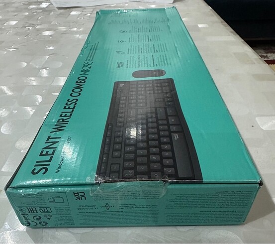 LOGİTECH MK295 SESSİZ TÜRKÇE KLAVYE MOUSE SETİ SIFIR - Görsel 3