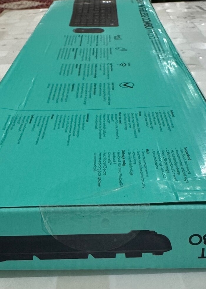 LOGİTECH MK295 SESSİZ TÜRKÇE KLAVYE MOUSE SETİ SIFIR - Görsel 4