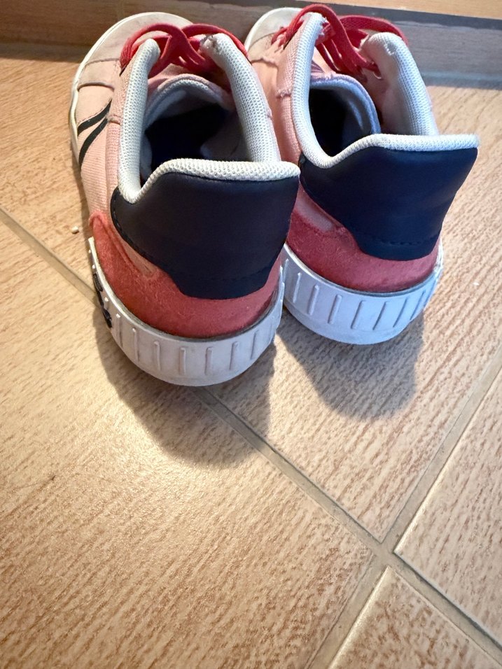 33 no kız cocuk lacoste sneakers - Görsel 3