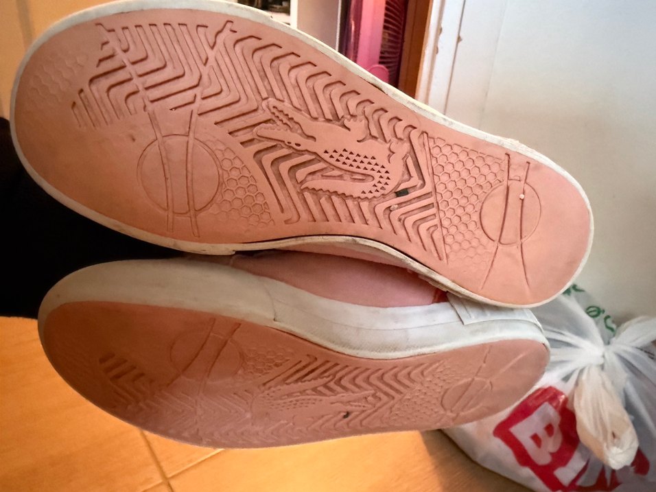 33 no kız cocuk lacoste sneakers - Görsel 4