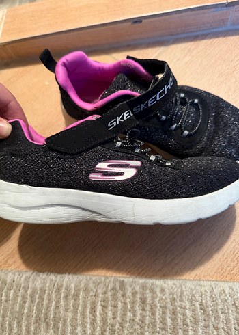 Kız Çocuk Siyah-Pembe Skechers Spor Ayakkabı - Görsel 6