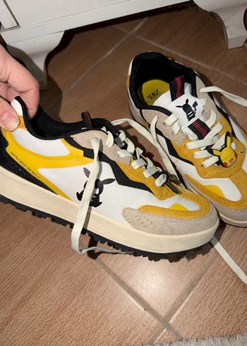 Sarı Renkli erkek cocuk Spor Ayakkabı - Görsel 3