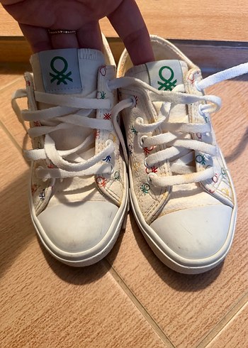 Kız cocuk Beyaz Bağcıklı,Spor Ayakkabı - Görsel 5