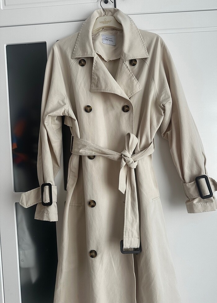 Yağmur tutmayan trenckot - Görsel 2