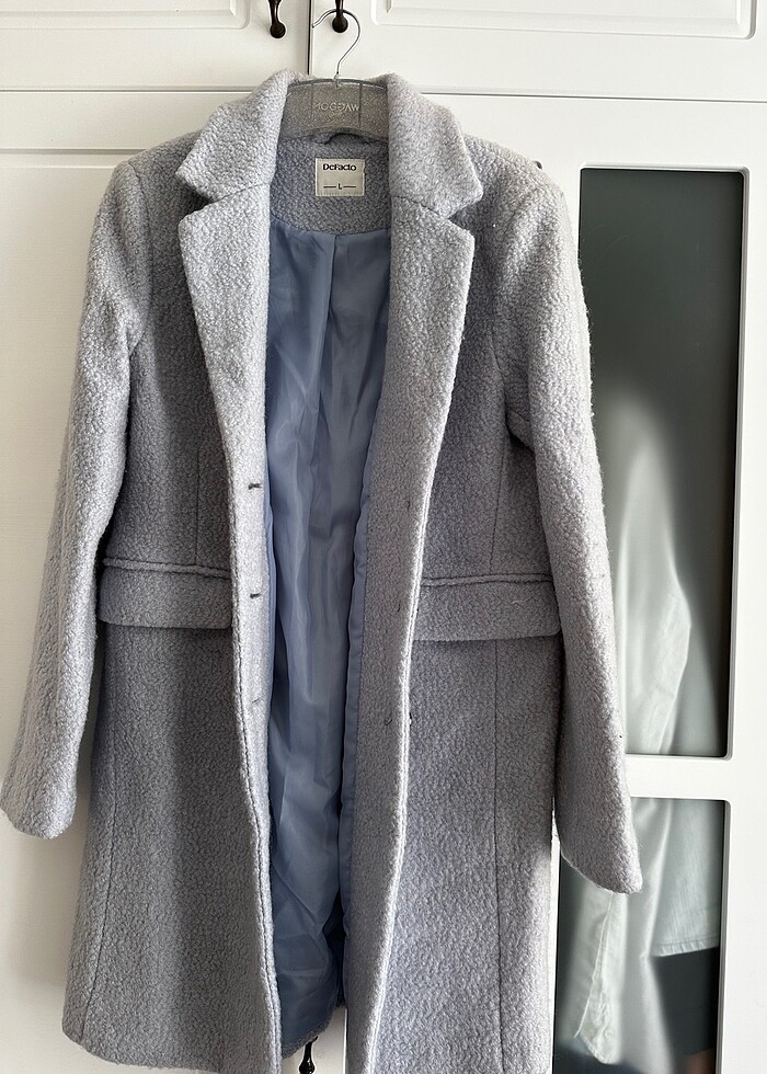 Kırçıllı yün kaban - Görsel 3