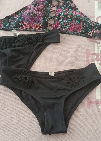 36 Beden Bohem Desenli Mini Bikini Takımı
