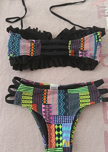 Penti Renkli Bohem Mini Bikini Takımı