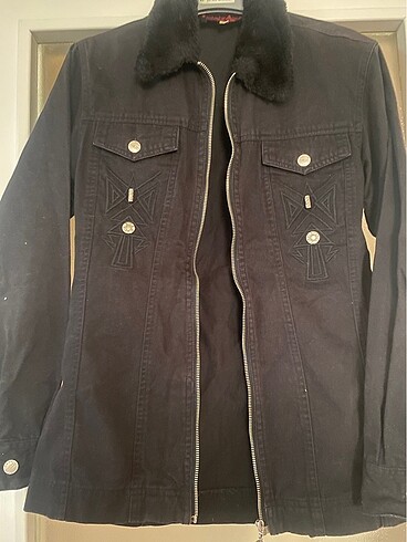 m Beden siyah Renk Vintage ceket