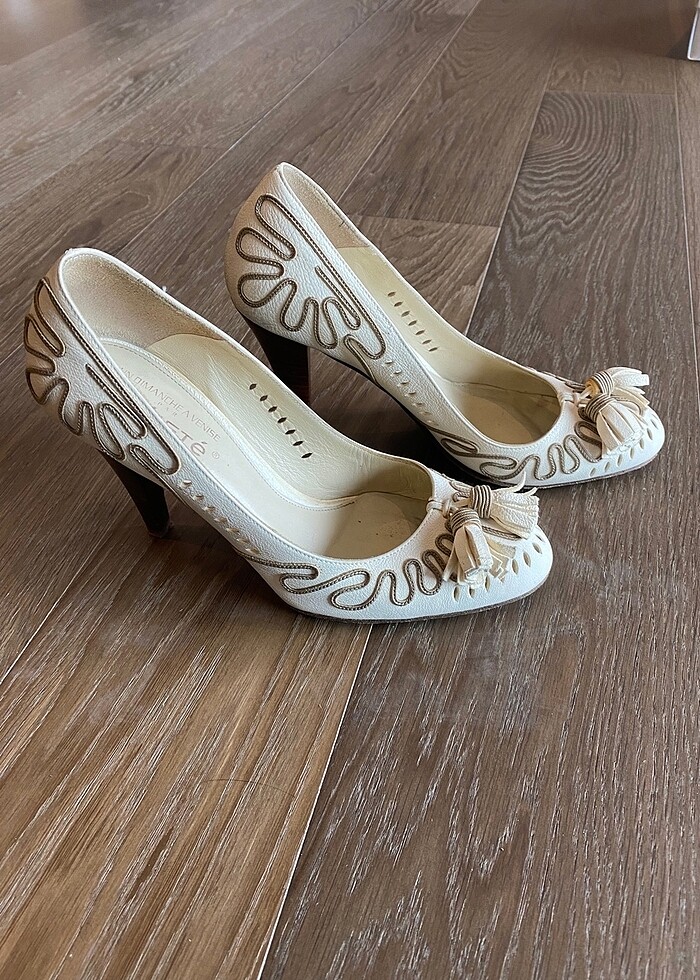 Kalliste marka,üzeri işlemeli ayakkabı - Görsel 2