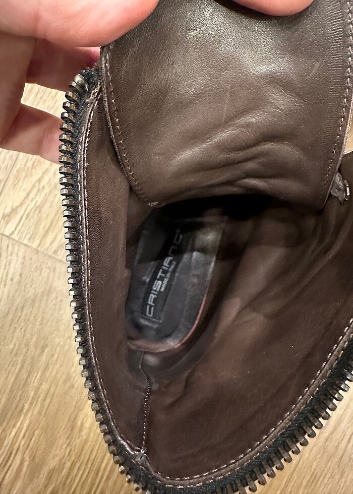 Tertemiz İtalyan geçek deri bot - Görsel 4