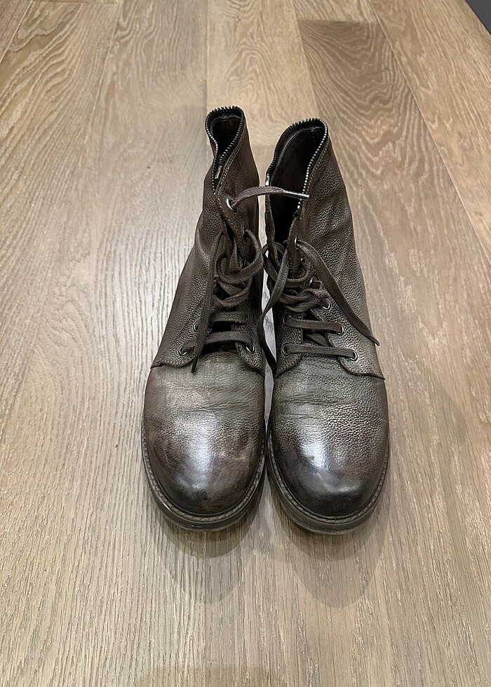 Tertemiz İtalyan geçek deri bot - Görsel 3