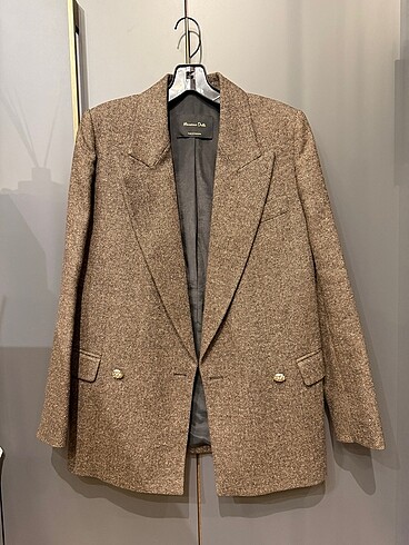 Massimo Dutti yün blazer