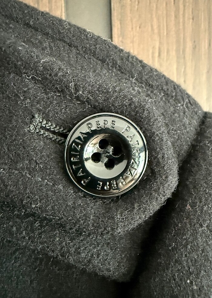 Patrizia Pepe Yün-Kaşmir Kaban - Görsel 4