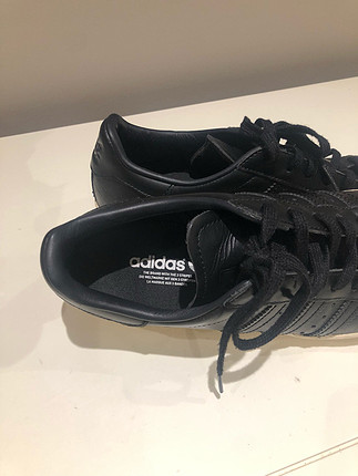 38 Beden siyah Renk Adidas Superstar Metal Uçlu Ayakkabı