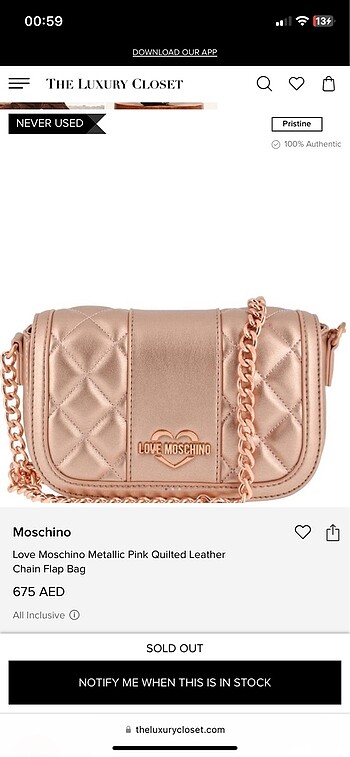Love Moschino çanta