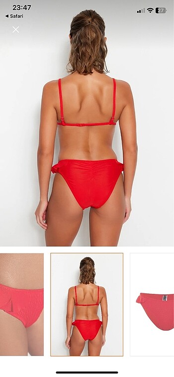 40 Beden Milla bikini üstü