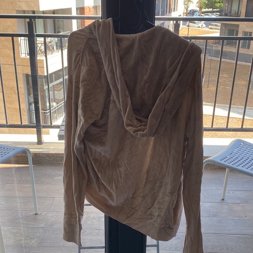 Bej Kadın kadife Ceket Uzun Kollu - Görsel 2