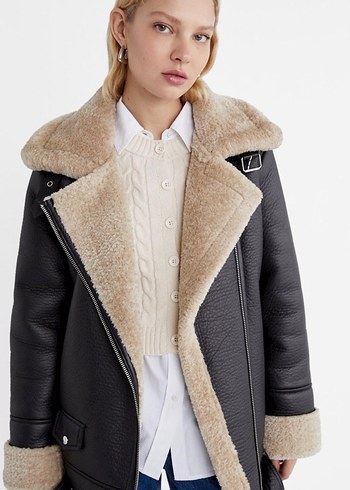 Stradivarius biker ceket mont