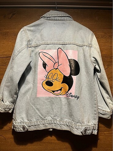 13-14 Yaş Beden Zara Kids Minnie Mouse Kot Ceket