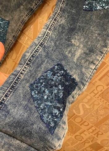 Zara Payet pul detaylı tasarım kot pantolon