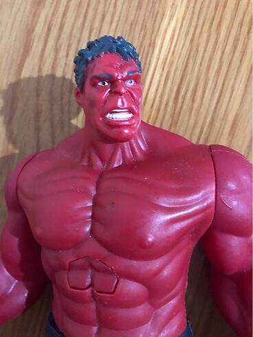  Beden Renk Kırmızı Hulk fiğür oyuncak 30 cm