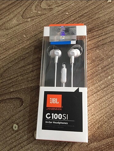 JBL C100SI Orijinal kablolu kulak içi kulaklık 0 ORİJİNAL Ürünle