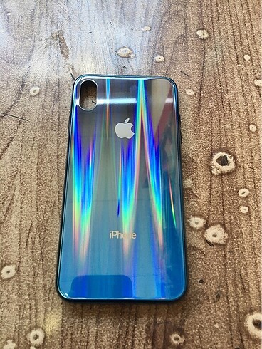 İphone XSMax Logolu Cam Kılıf