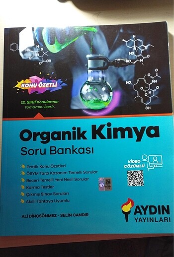 Aydın yayınları organik kimya soru bankası