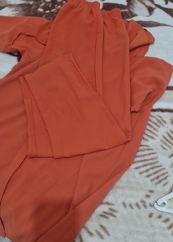 Kırmızı Uzun Kollu Hamile Bluzu - Görsel 4