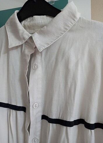 diğer Beden beyaz Renk Tunik gömlek