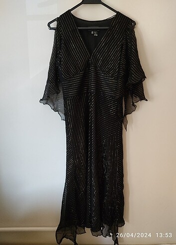 38 Beden siyah Renk Zara elbise