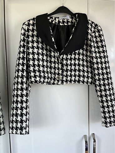 m Beden Crop blazer