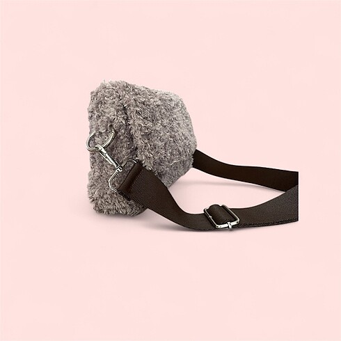 Kanvas peluş çanta - Görsel 3