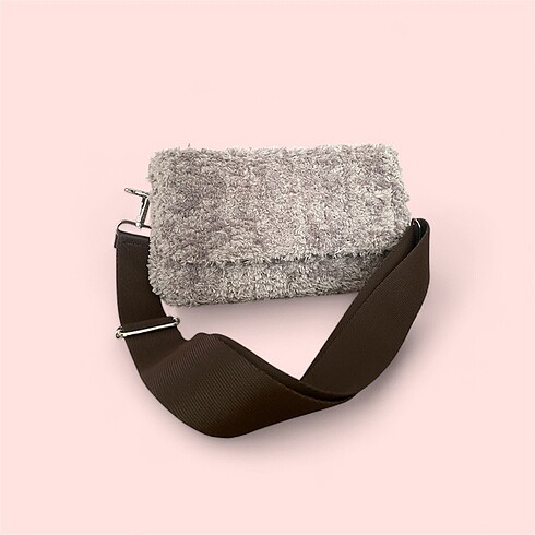 Kanvas peluş çanta - Görsel 2