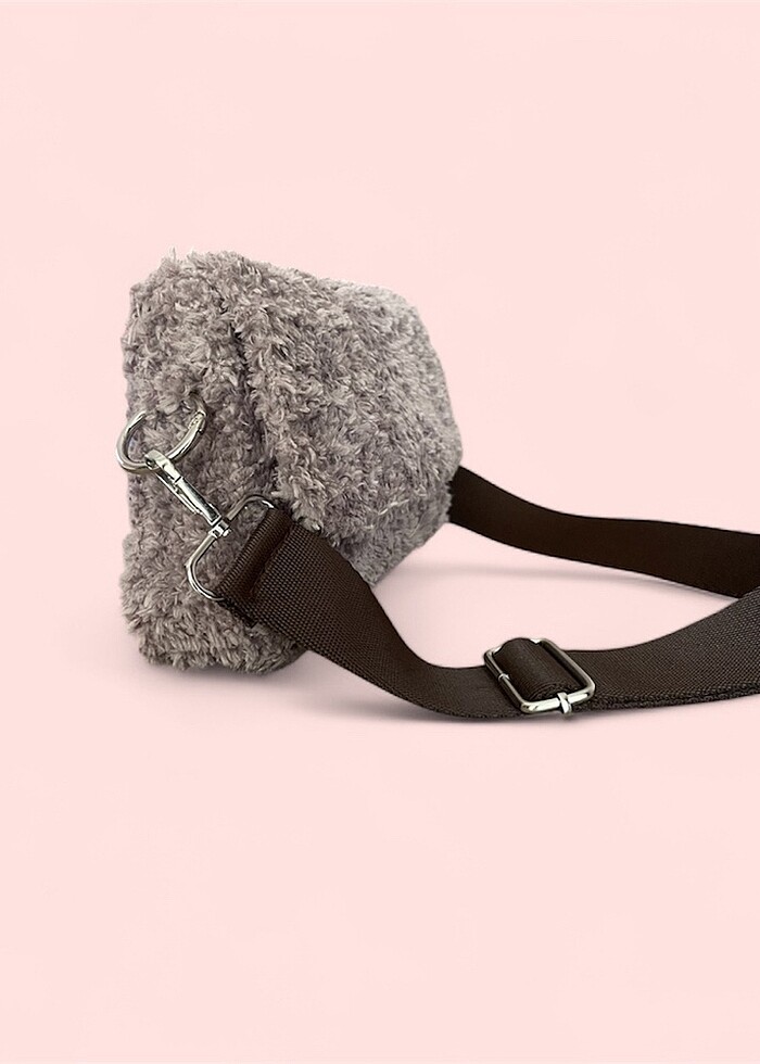Kanvas peluş çanta - Görsel 3