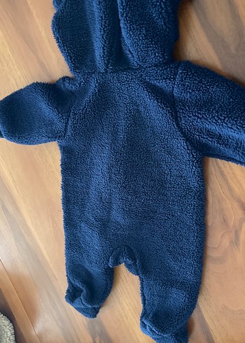 Lacivert Bebek Tulumu - Görsel 3